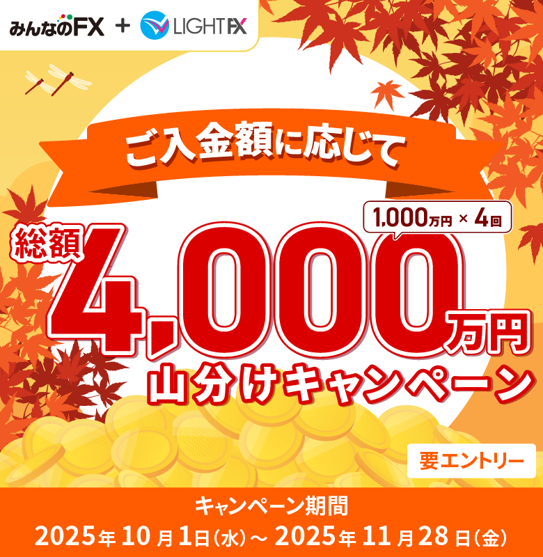 総額4,000万円山分けキャンペーン