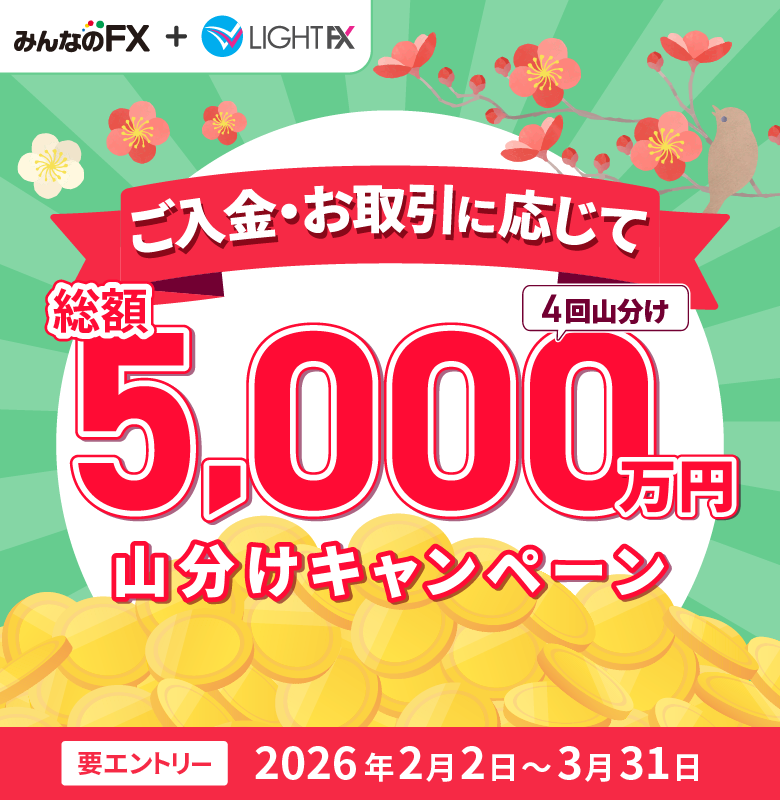 総額5,000万円山分けキャンペーン